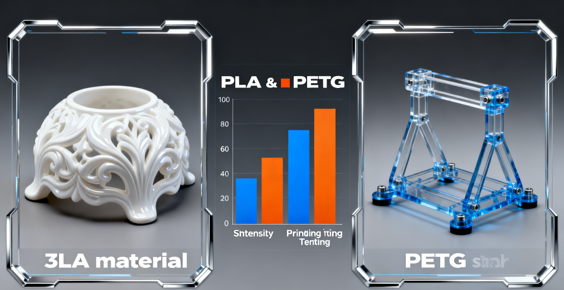 PLA vs. PETG: The Smart Choice for Your First Print