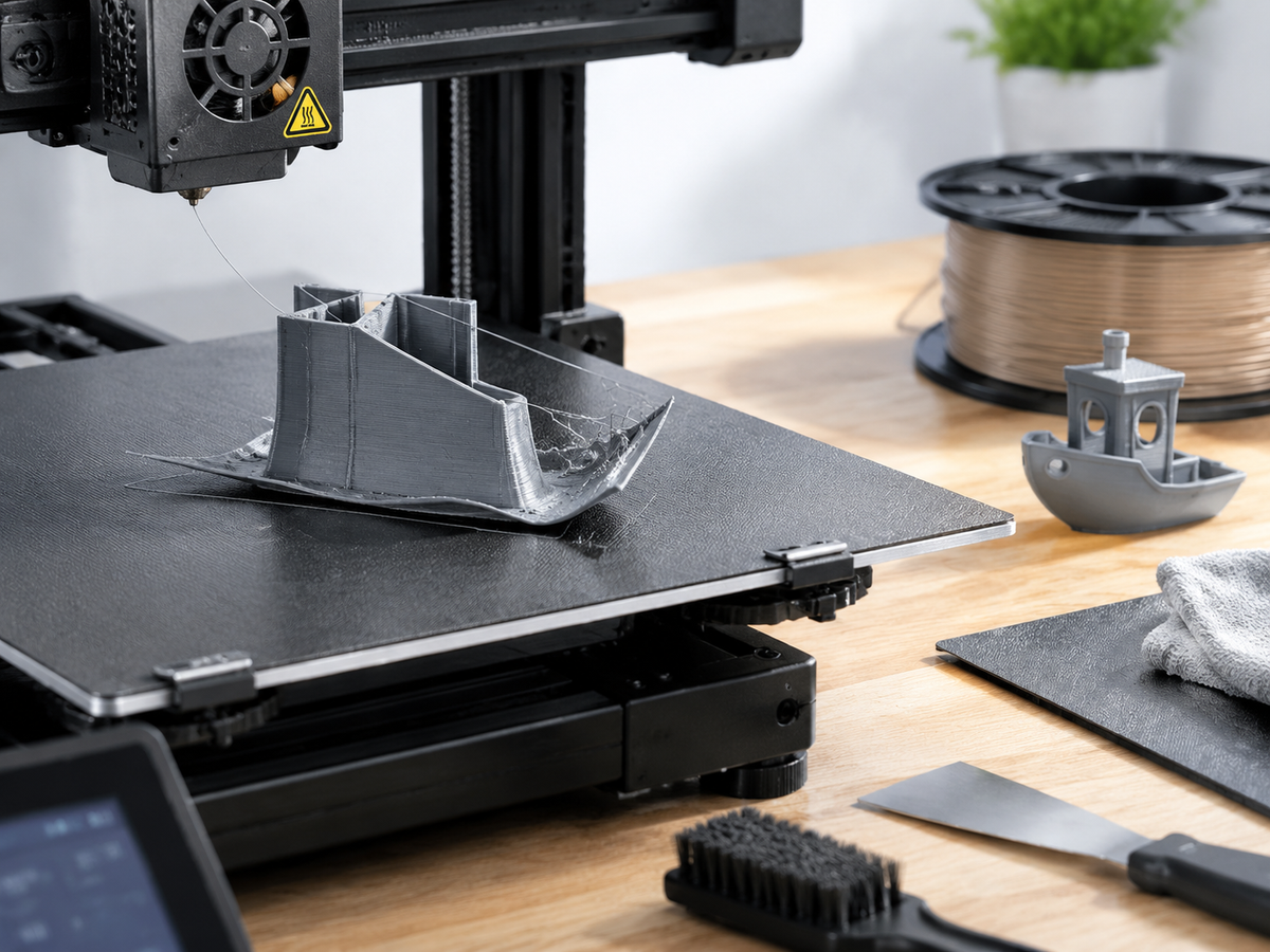 Why Is My 3D Print Not Sticking to the Bed? Causes and Fixes