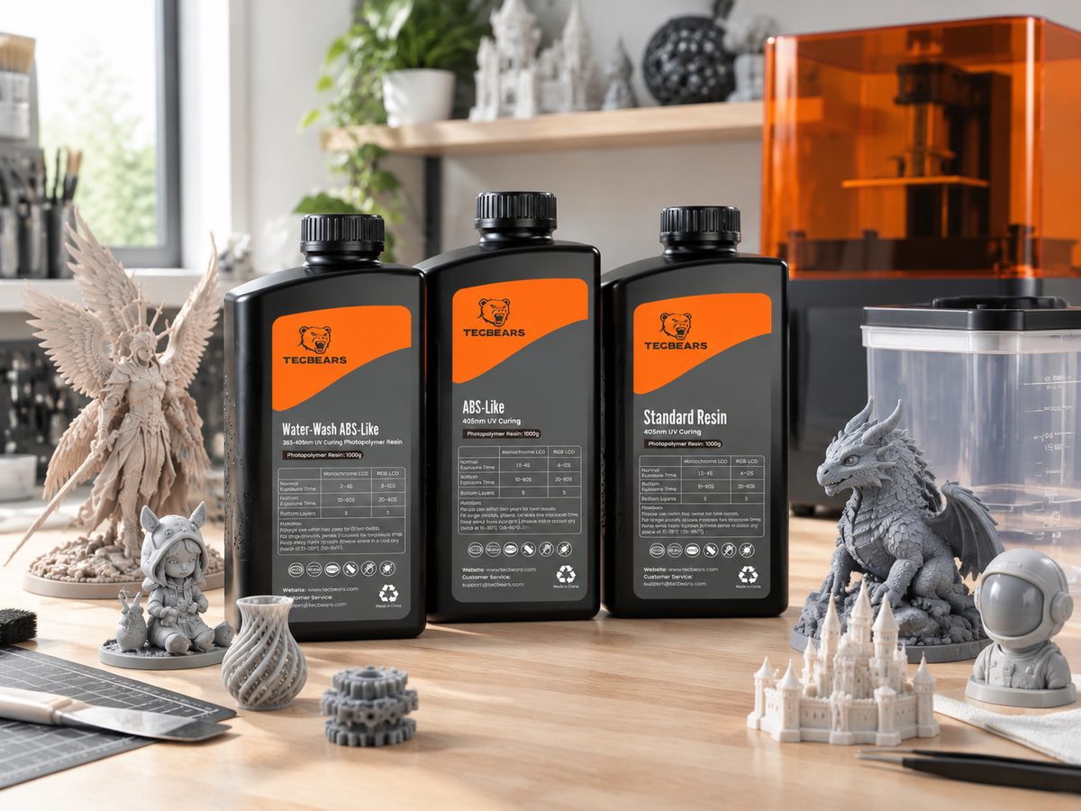 Standard vs ABS-Like vs Water-Washable Resin: How to Choose