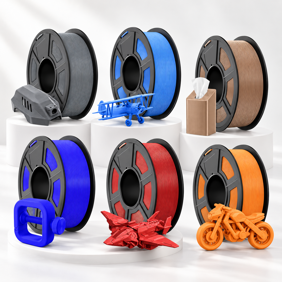 [AU Only] TECBEARS PLA\ PETG\ ABS\ ASA Collection 3D Printer Filament 1KG