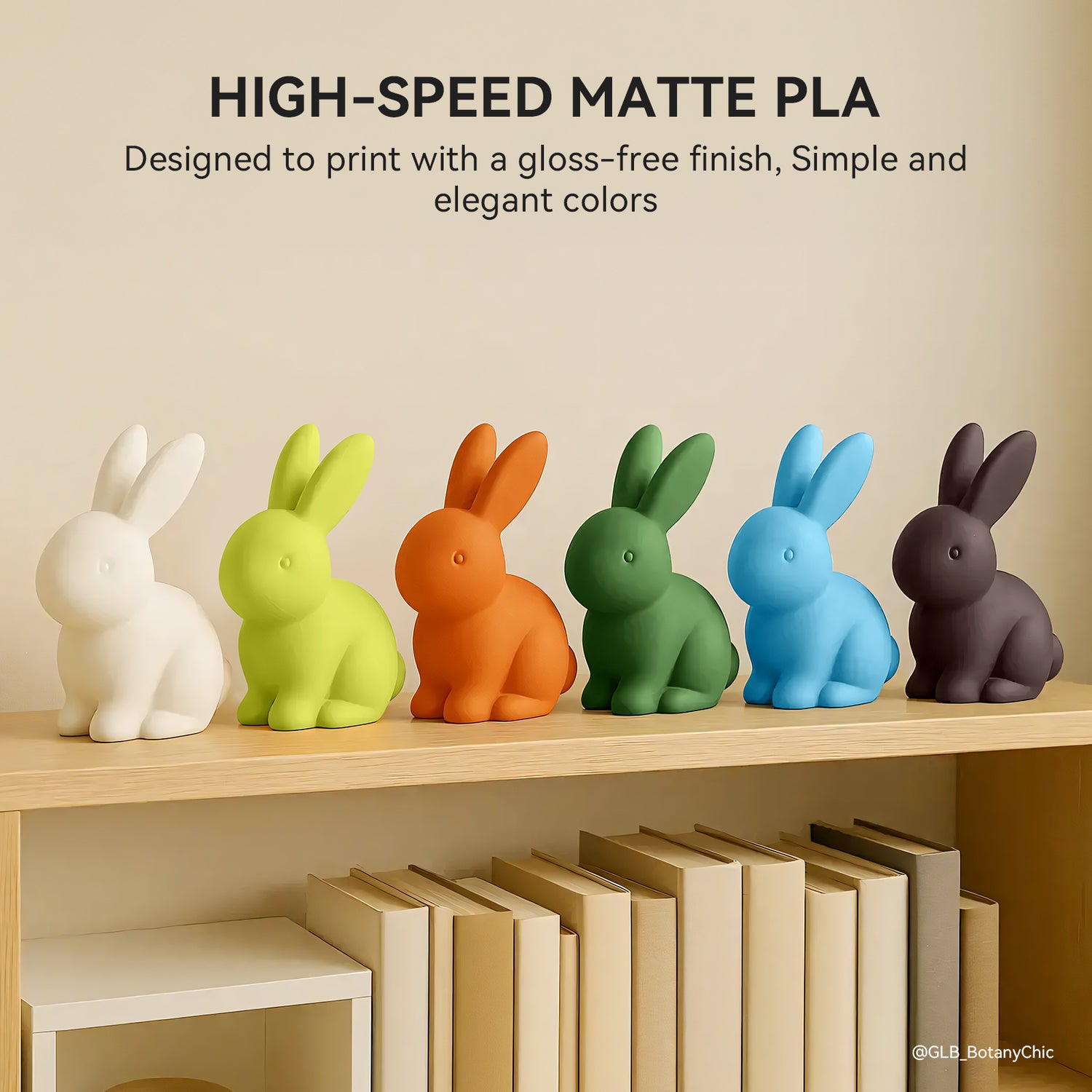 TECBEARS High Speed PLA 3D Printer Filament 1KG