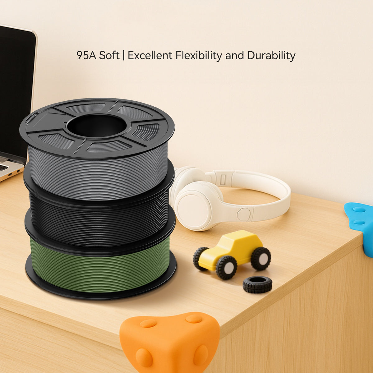[UK Only] TECBEARS PLA\ PETG\ ABS\ ASA Collection 3D Printer Filament 1KG