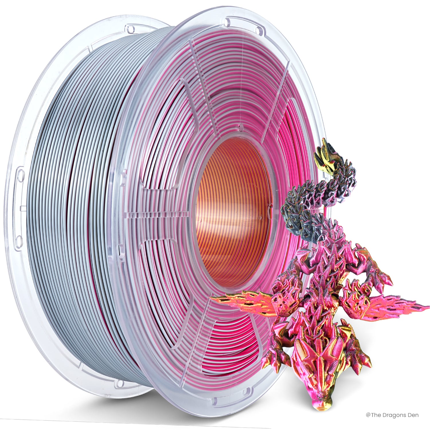 TECBEARS Multi-Color SILK Filament(Dual-color, Tri-color and Four-color) 3D Printer Filament 1KG