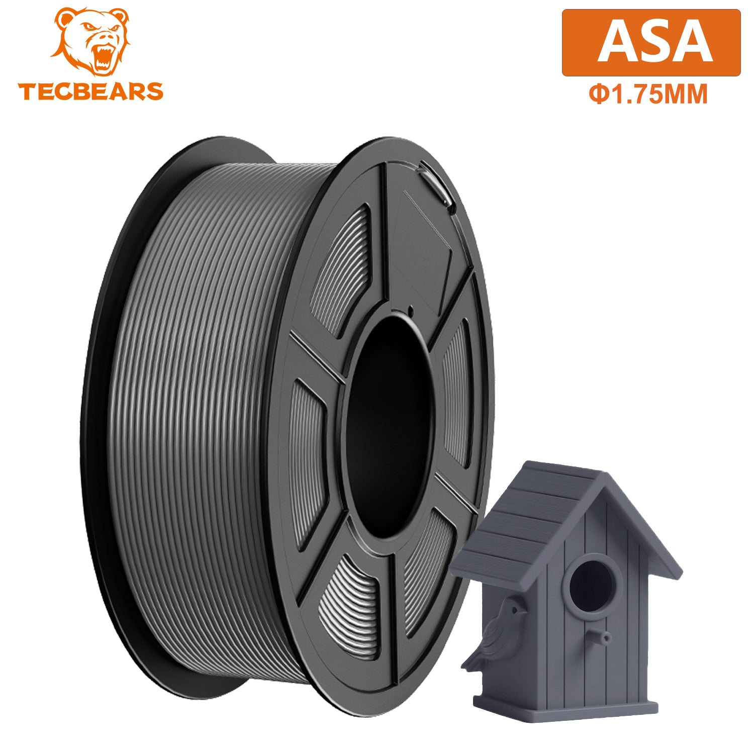 Tecbears ASA 3D Printer Filament 1KG
