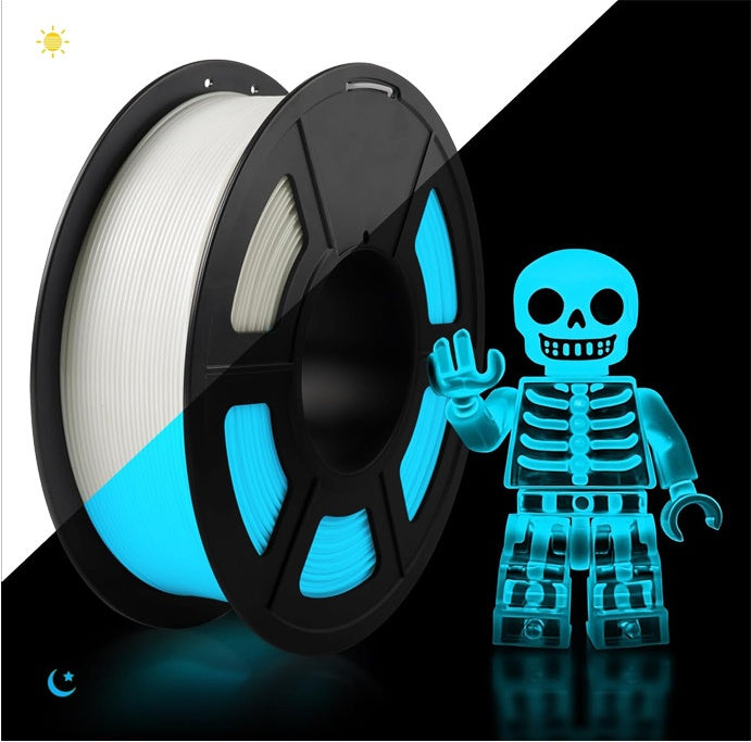TECBEARS PETG Glow in The Dark (Luminous) 3D Printer Filament 1KG