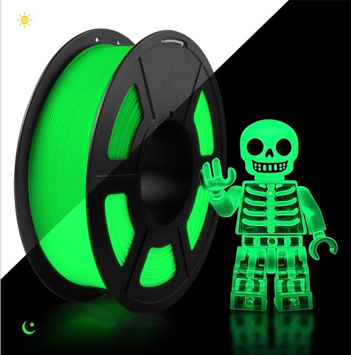 TECBEARS PETG Glow in The Dark (Luminous) 3D Printer Filament 1KG