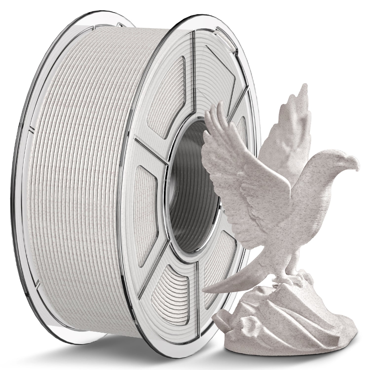 TECBEARS High Speed PLA Marble 3D Printer Filament 1KG