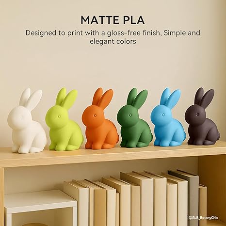 TECBEARS Matte PLA 3D Printer Filament 1KG
