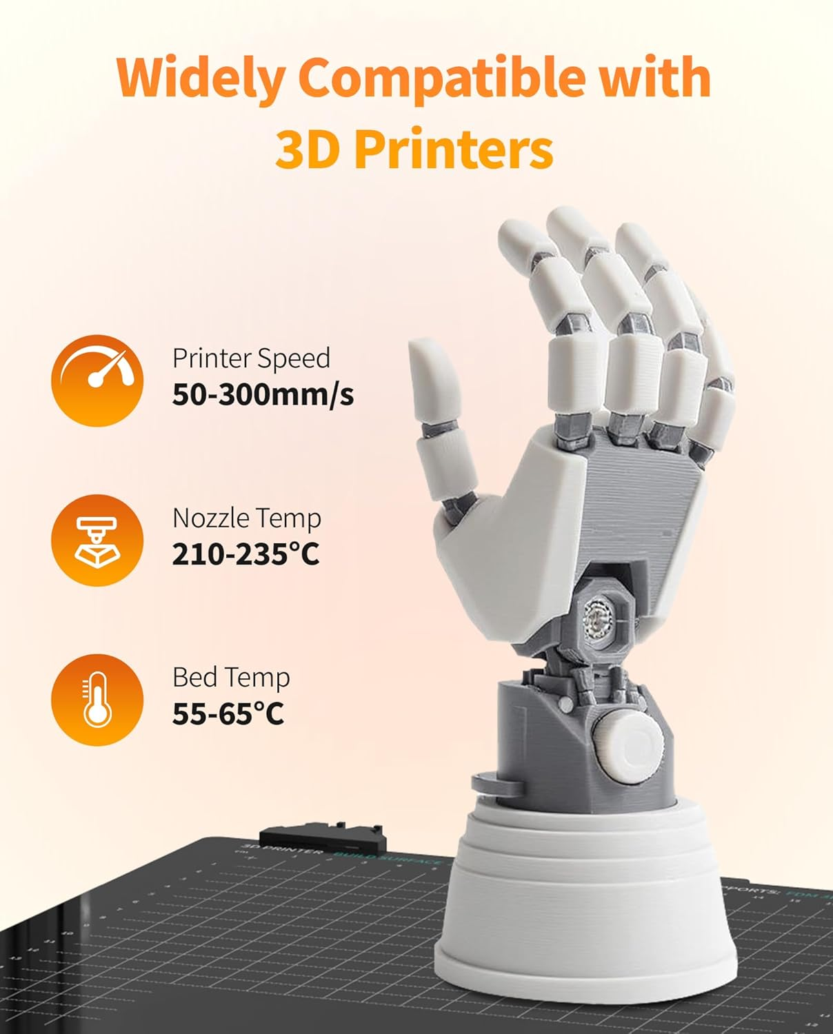 [US Only] TECBEARS PLA\ PLA+\HS PLA\ PETG 3D Printer Filament 1KG