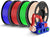 TECBEARS PLA 3D Printing Filament Bundle£¬1KG x 4Pack