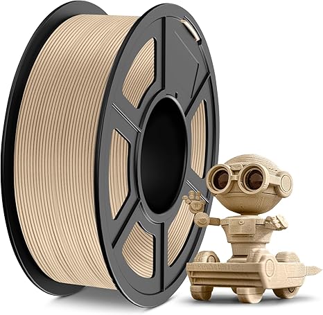 TECBEARS Optimized Wood PLA 3D Printer Filament 1KG