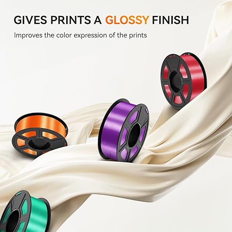 TECBEARS Shiny Silk PLA+ 3D Printing Filament 1KG