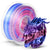 TECBEARS PLA+ Silk Rainbow 3D Printing Filament 1KG