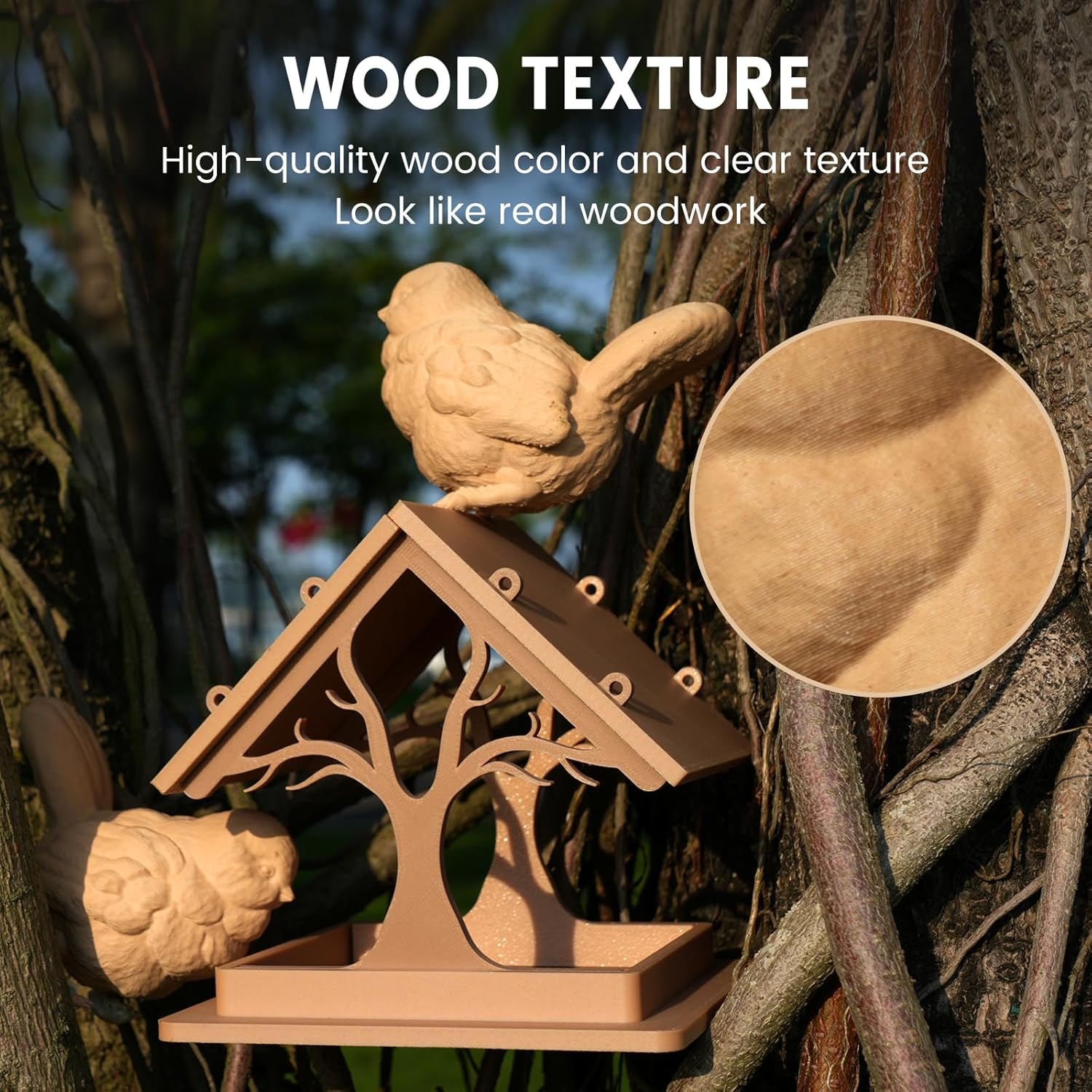 TECBEARS Optimized Wood PLA 3D Printer Filament 1KG